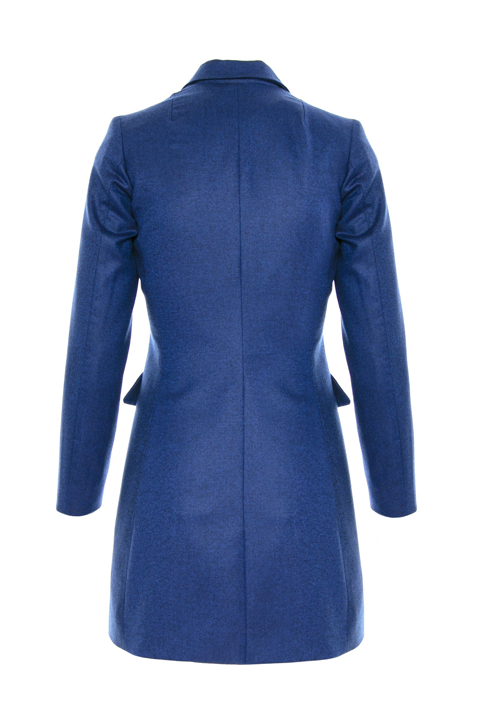 Double Breasted Wool Blazer Dress